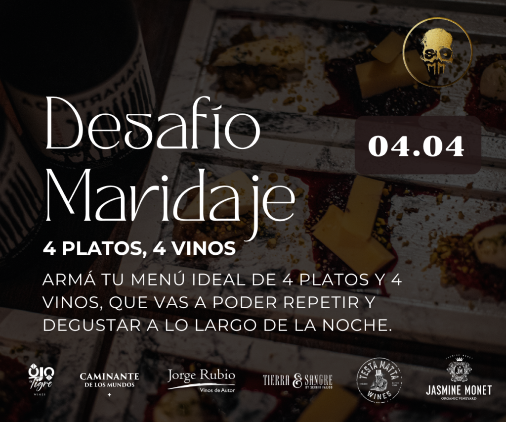 Lee más sobre el artículo Desafío Maridaje | 04.04