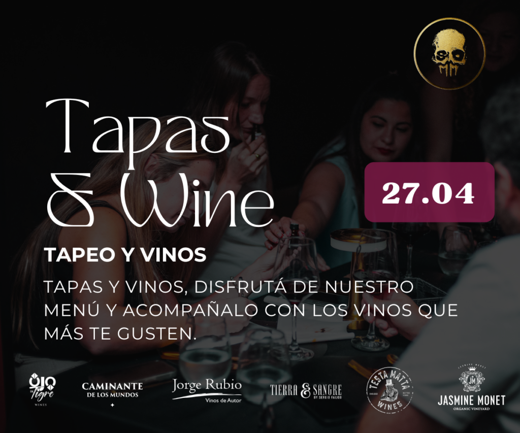 Lee más sobre el artículo Tapas & Wine | 27.03