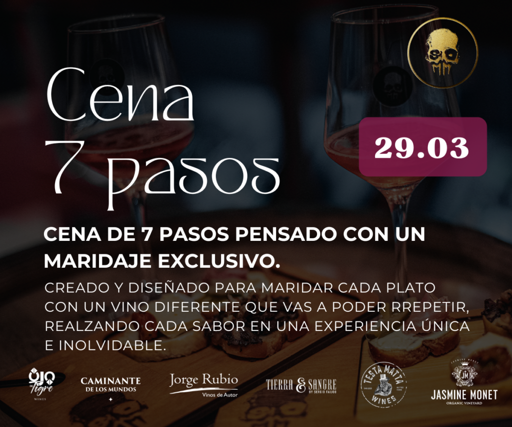 Lee más sobre el artículo Cena de 7 pasos | 29.03